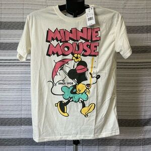 Minnie Mouse Cream Women’s Small Disney Tee